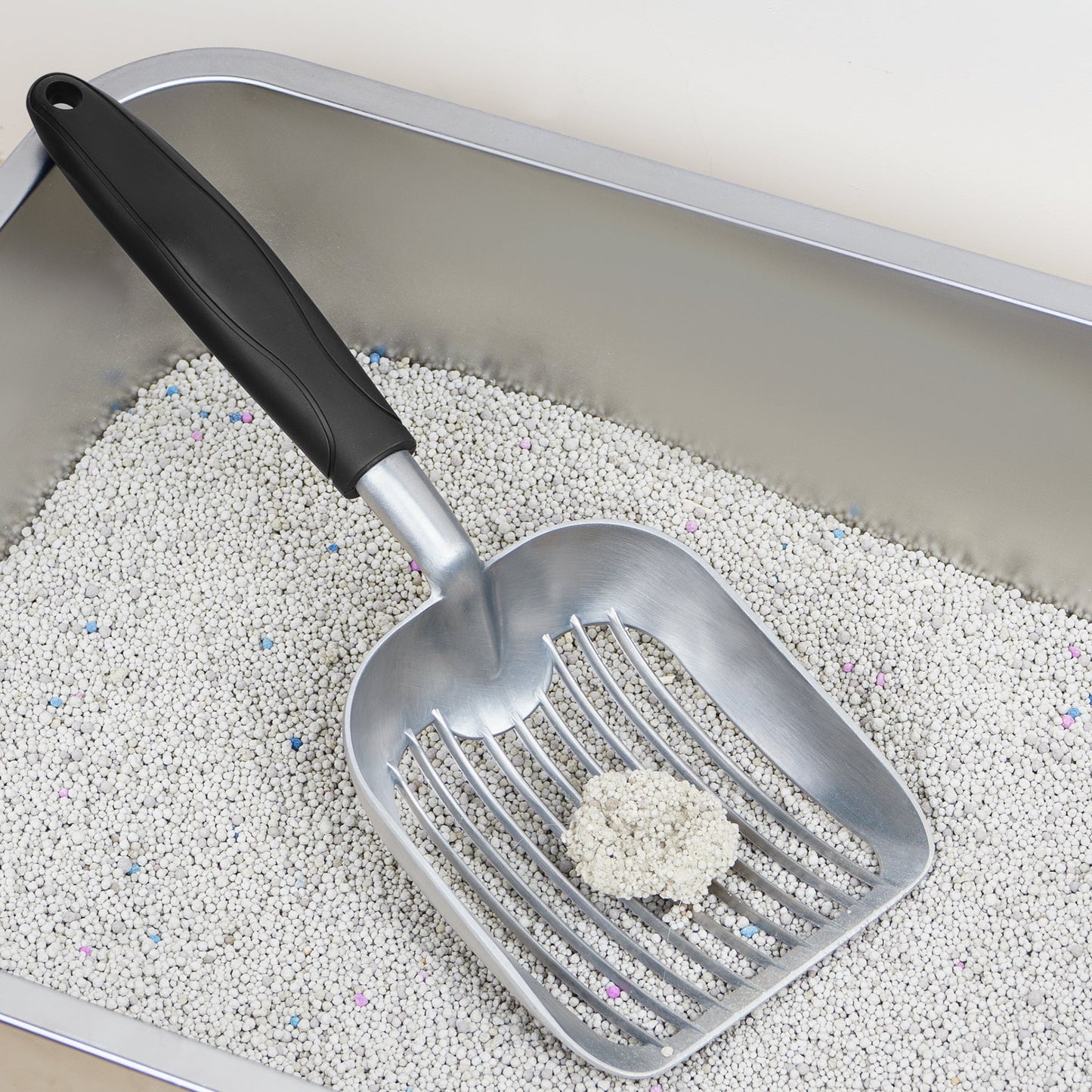Aluminium Cat Litter Scoop with Deep Shovel